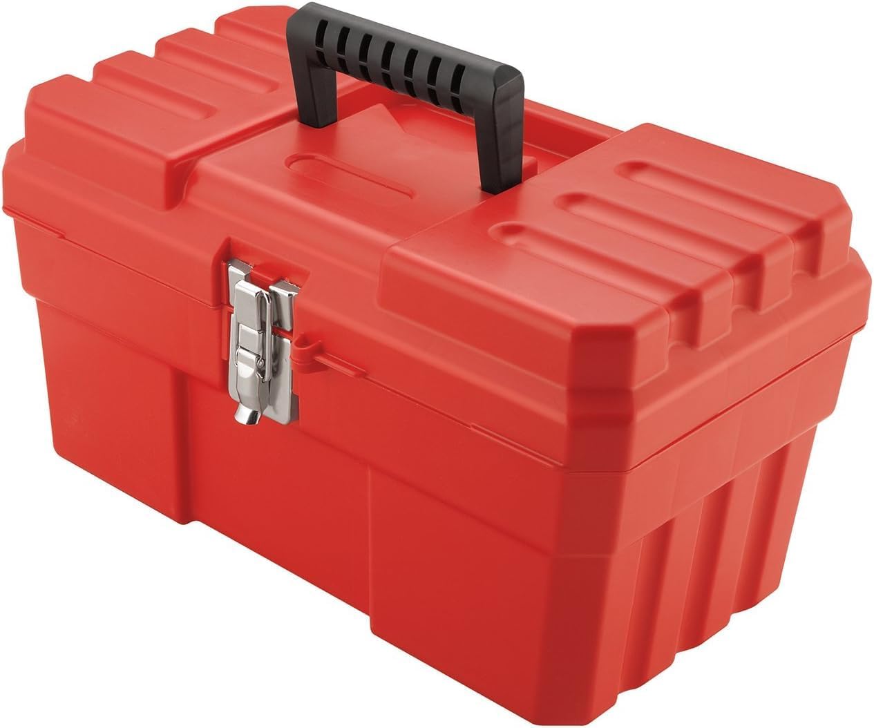 Red 14 Inch Plastic Tool Box