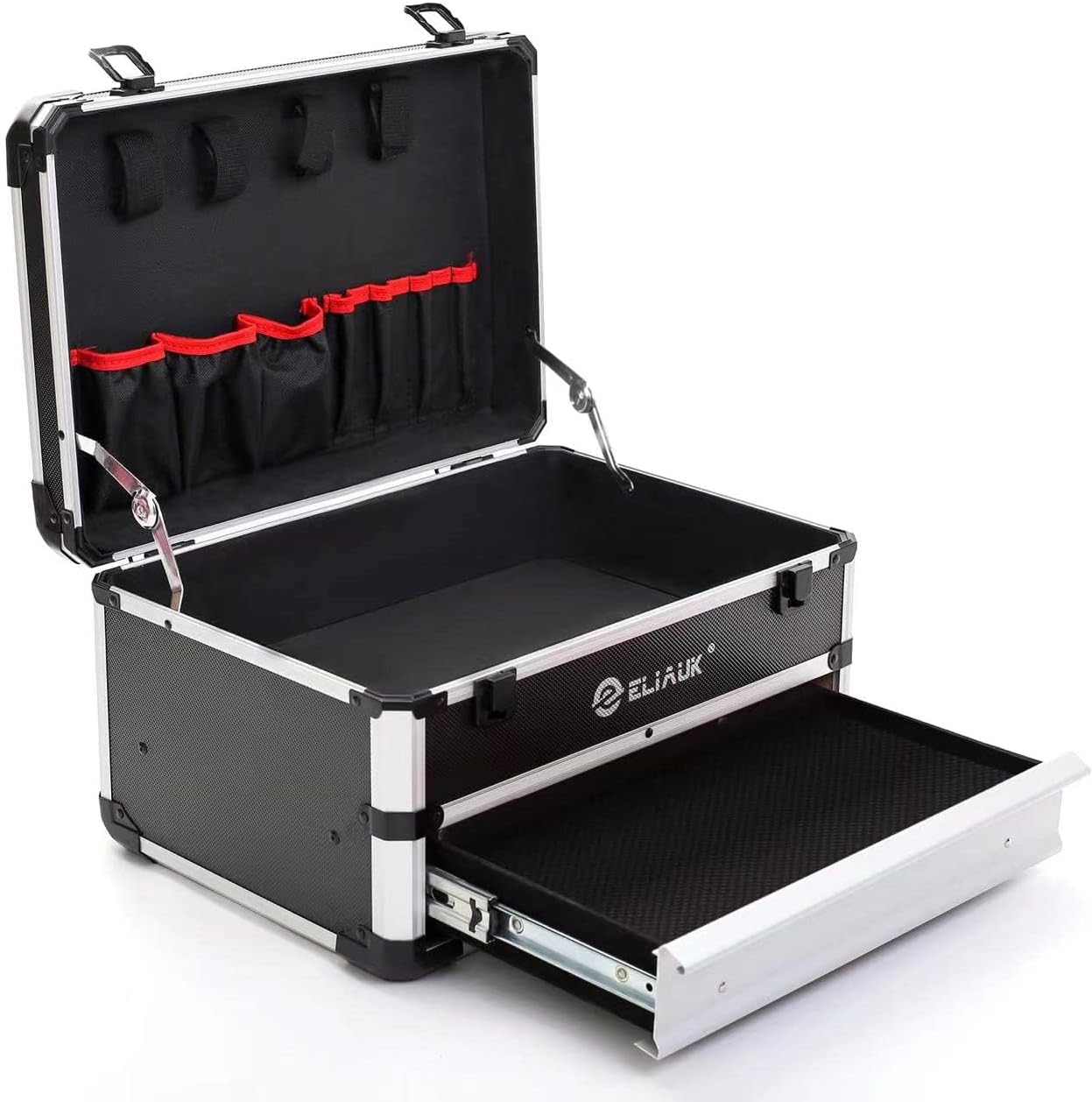 Silver Drawer Hard Tool Case