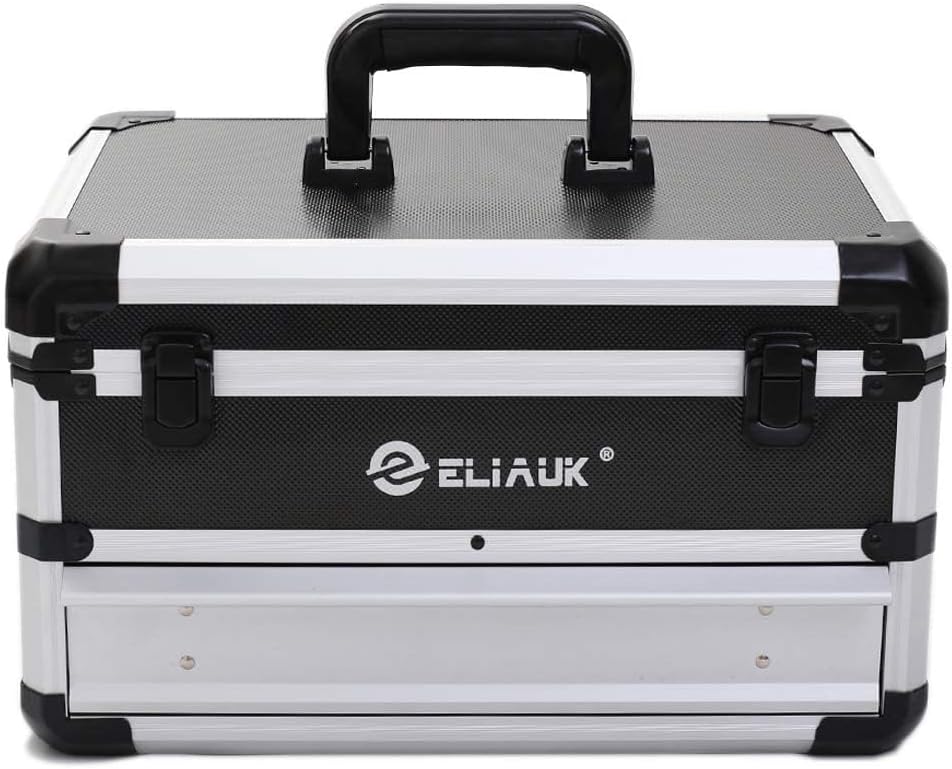 Silver Drawer Hard Tool Case