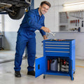Blue 13-Drawer Rolling Tool Chest