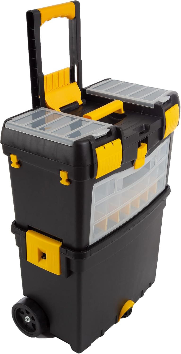 Stalwart Rolling Foldable Handle Tool Box