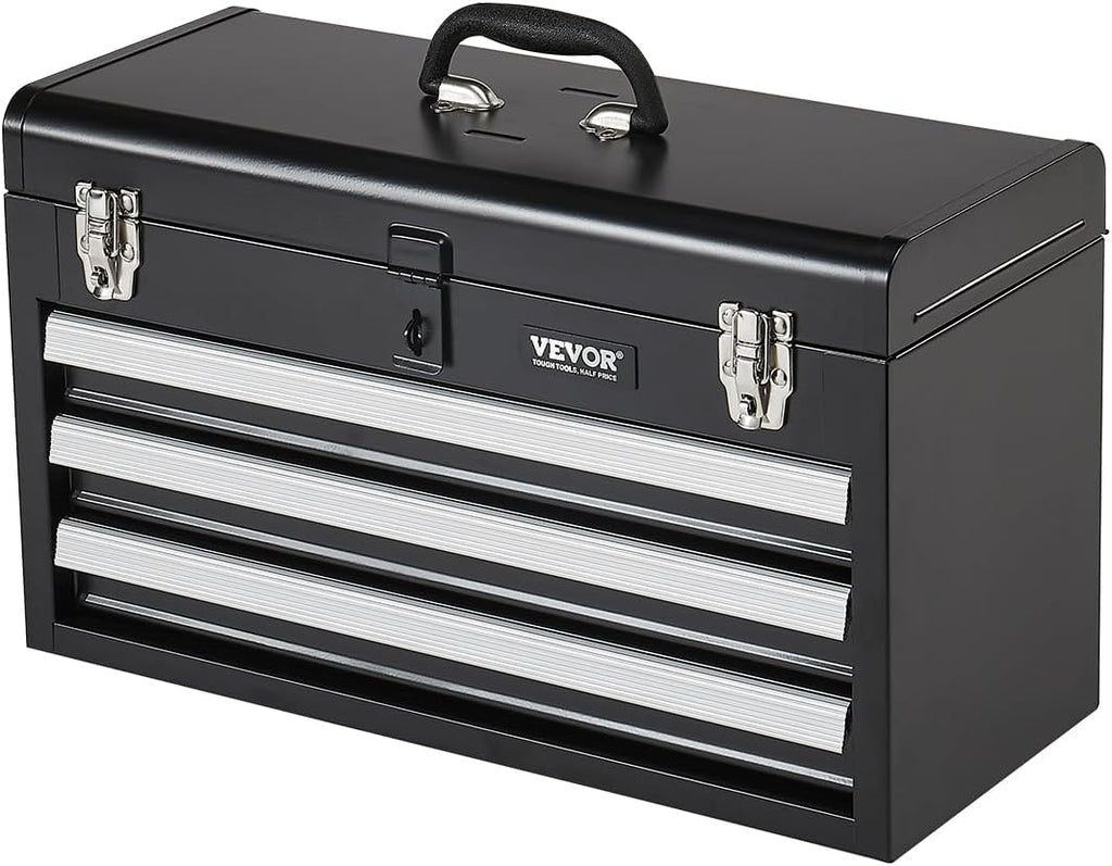20.5 Inch 3-Drawer Metal Tool Box