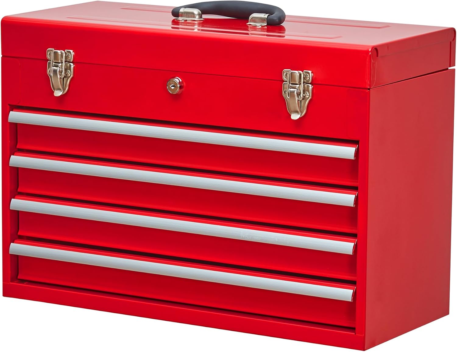 Red 4-Drawer Portable Tool Box