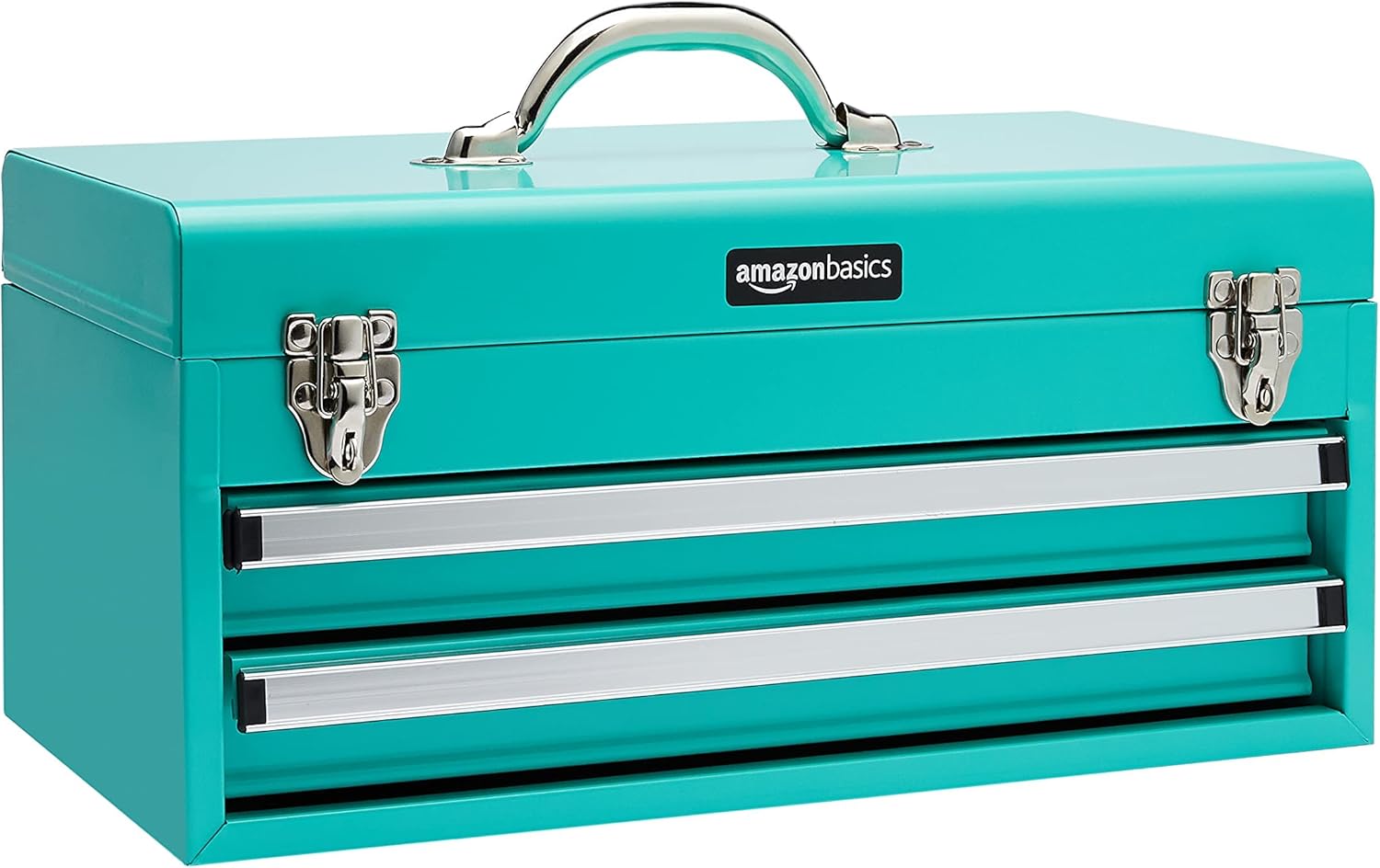 Turquoise Drawer Metal Tool Box