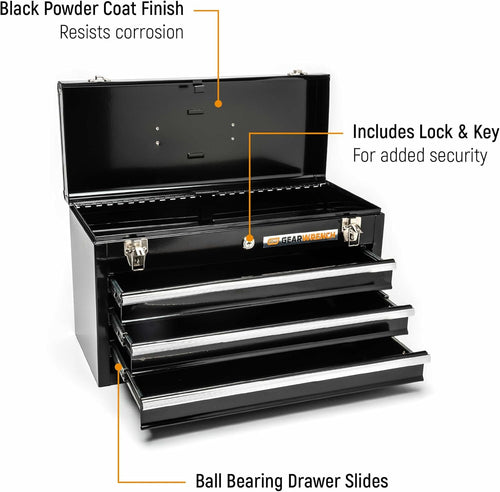 3-Drawer Tool Box