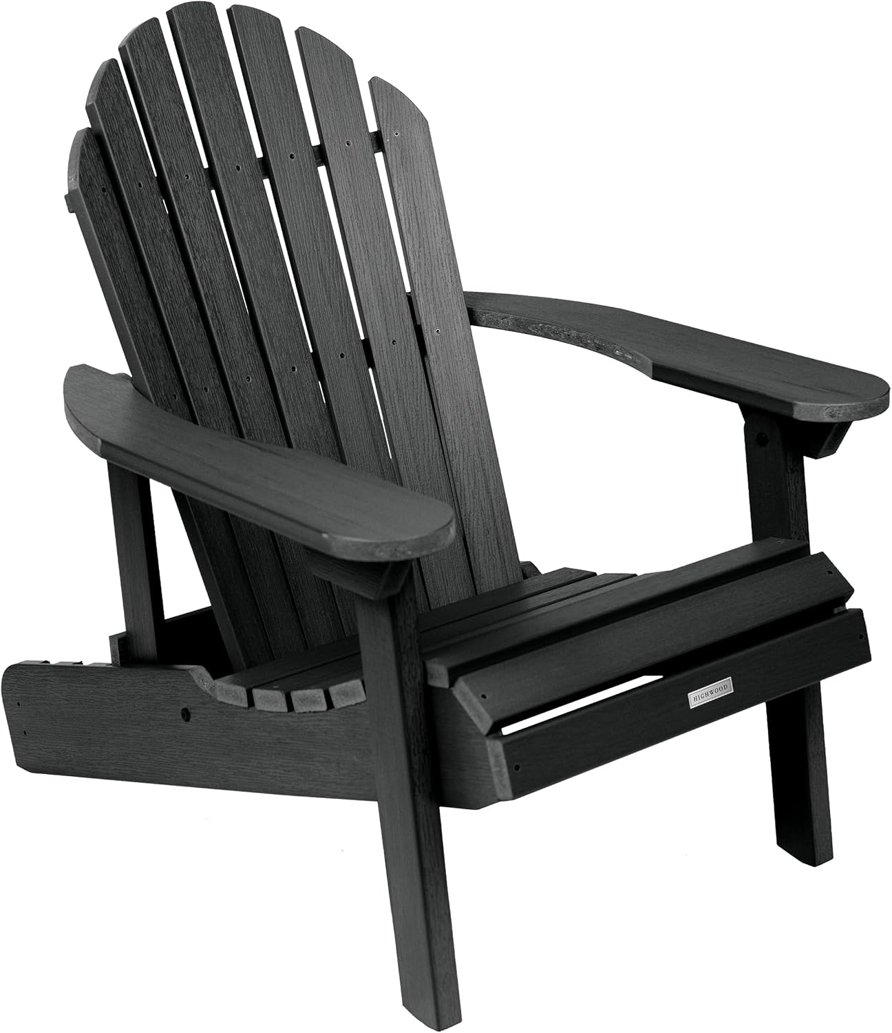 Black Hamilton Folding Adirondack Chair