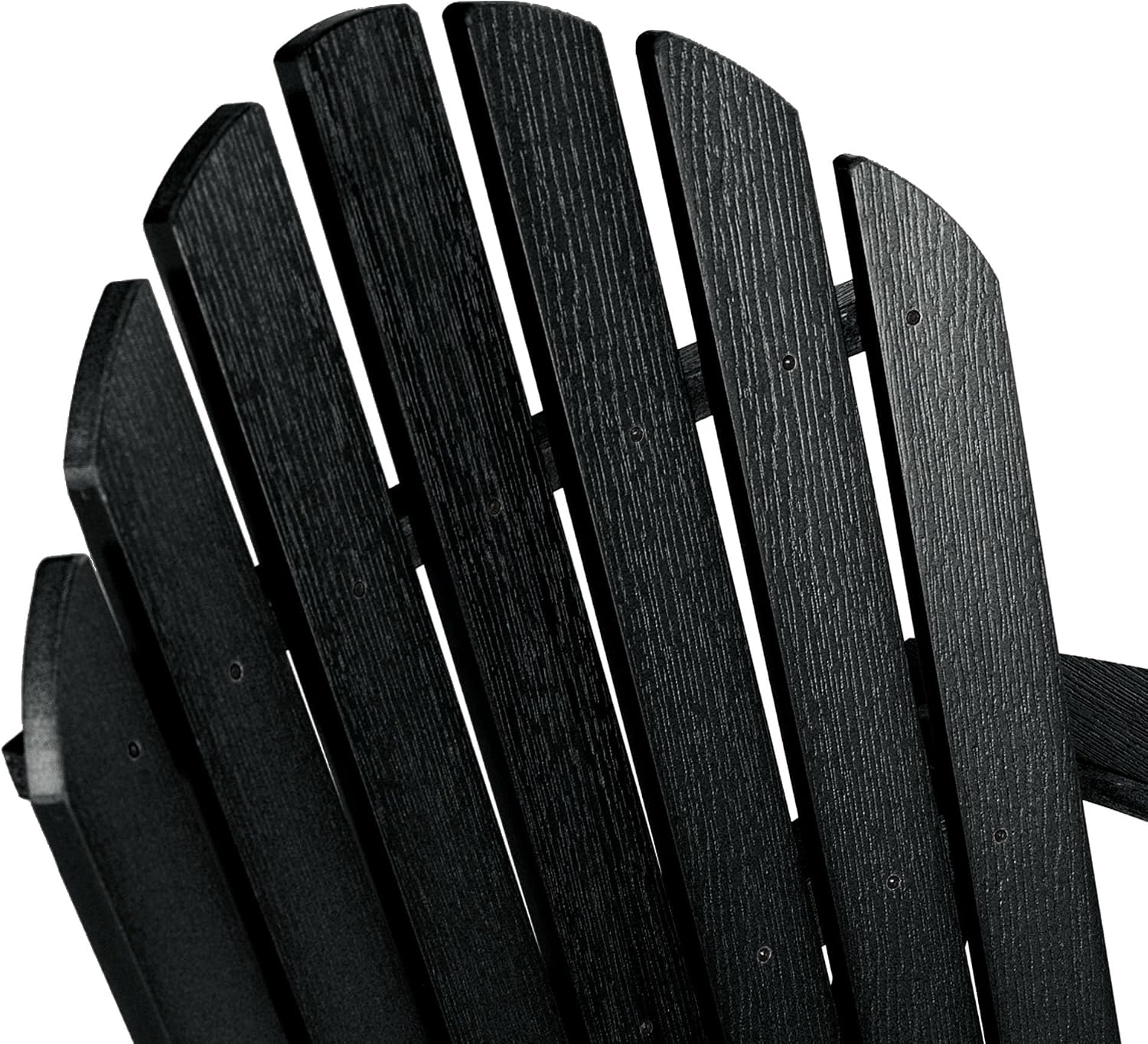 Black Hamilton Folding Adirondack Chair