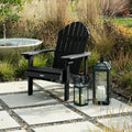 Black Hamilton Folding Adirondack Chair